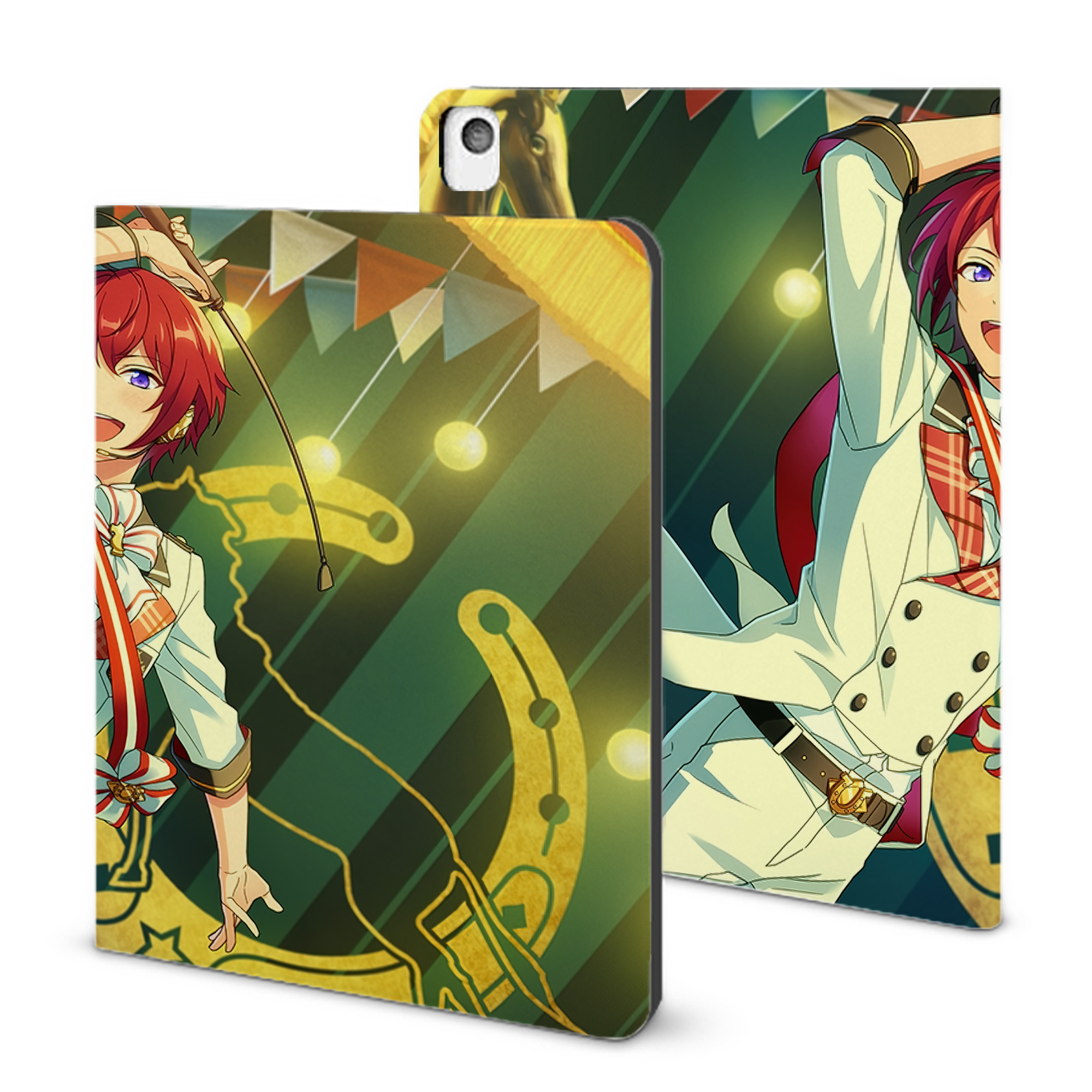 （画像用） あんさんぶるスターズ! Ensemble Stars IPadケース ペンホルダー付き ブックスタイルデザイン